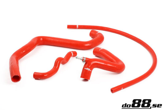 DO88 do88-kit7R Volvo S40/V40 2.0T/T4 98-04 Coolant hoses Red
