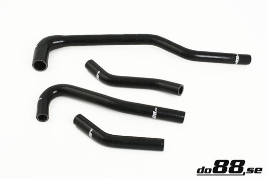 DO88 do88-kit86S SAAB 9000 1992-98 Heater hoses Black