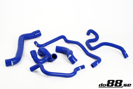 DO88 do88-kit92B Opel Calibra Vectra A Turbo C20LET Coolant hoses Blue