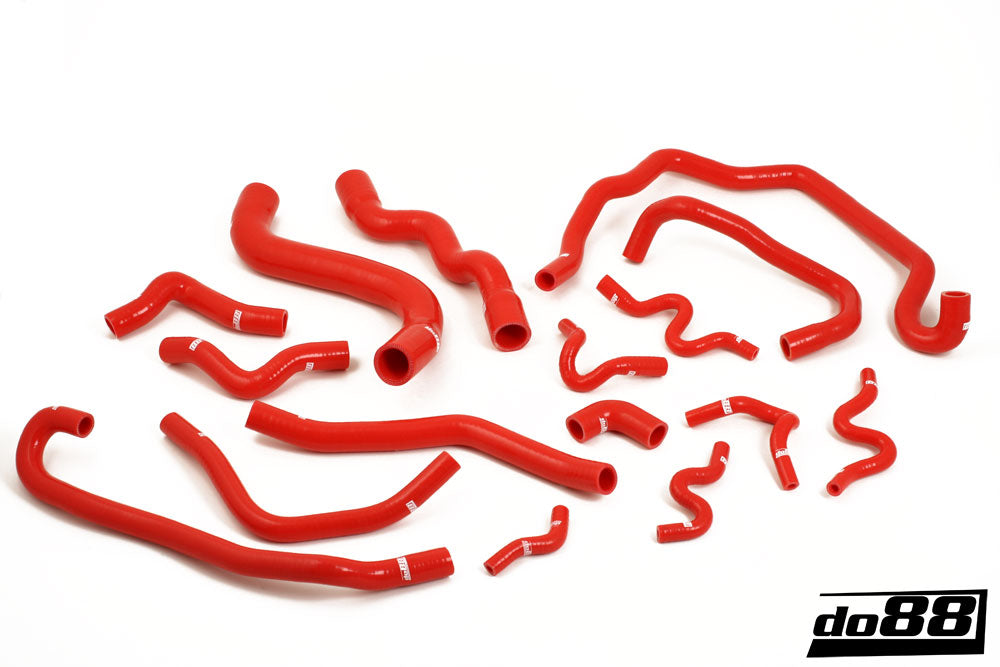 DO88 do88-kit98R SAAB 9-3 2.8t V6 2006- Coolant hoses Red