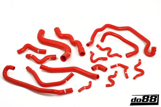 DO88 do88-kit98R SAAB 9-3 2.8t V6 2006- Coolant hoses Red