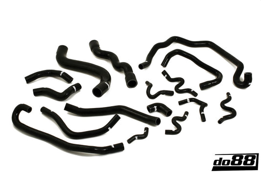 DO88 do88-kit98S SAAB 9-3 2.8t V6 2006- Coolant hoses Black