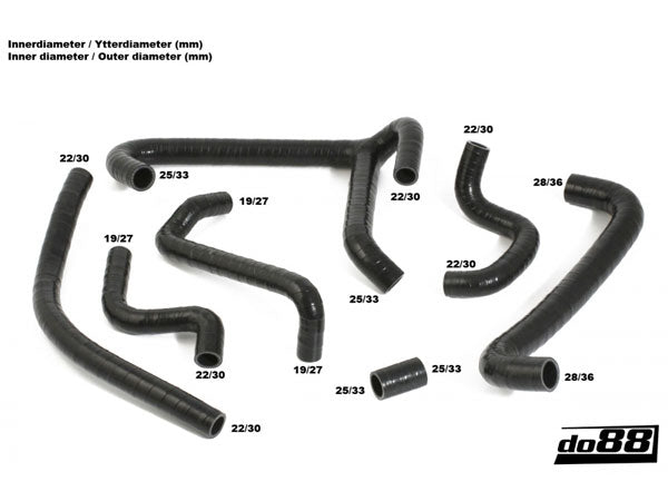 DO88 KIT141S Porsche 930 Turbo 1978-1989 Oil Hose Kit