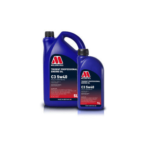 Millers Oils 8146FA Trident Professional C1 5W-30 Fully Synthetic Engine Oil 20l