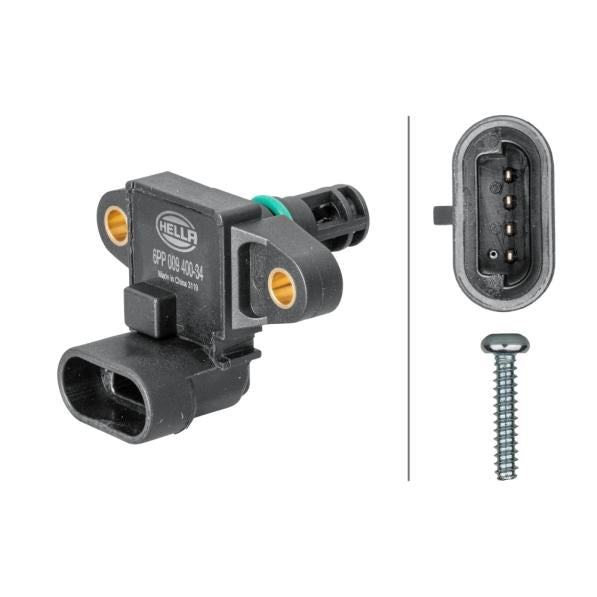 HELLA 400-341 Intake Manifold Pressure Sensor