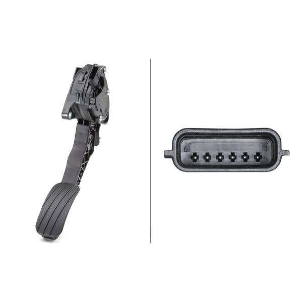 HELLA 978-781 Accelerator Pedal Position Sensor