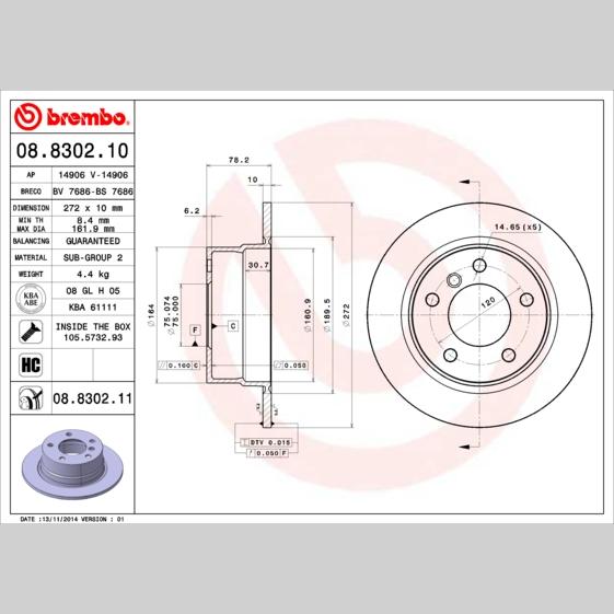 OE MERCEDES 9104214800 Disc Brake Caliper Repair Kit
