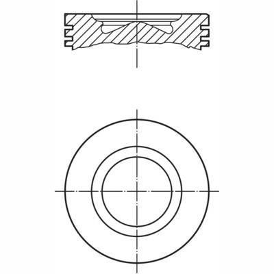 MAHLE 0099700 Piston