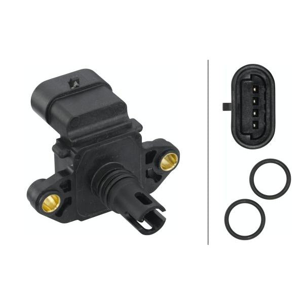 HELLA 400-581 Boost Pressure Sensor