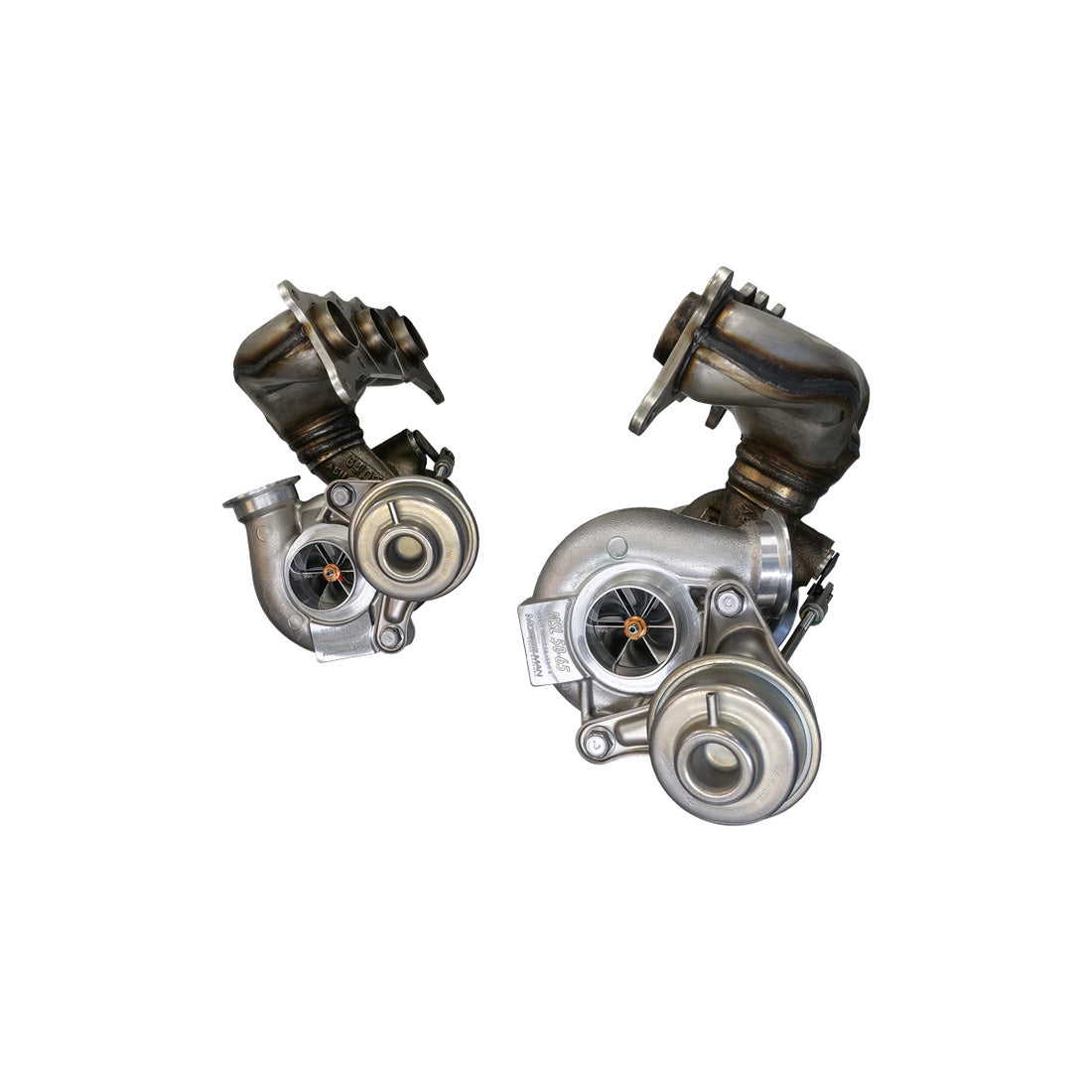 Mosselman BMW N54 Upgrade Turbocharger Set, MSL50-65, 1 Series/RHD (500-650hp) | ML Performance Car Parts