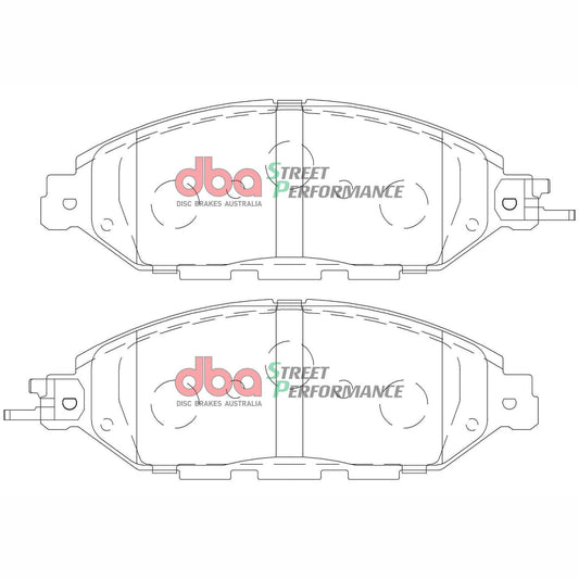 DBA DB2378SP High Performance Brake Pad Set