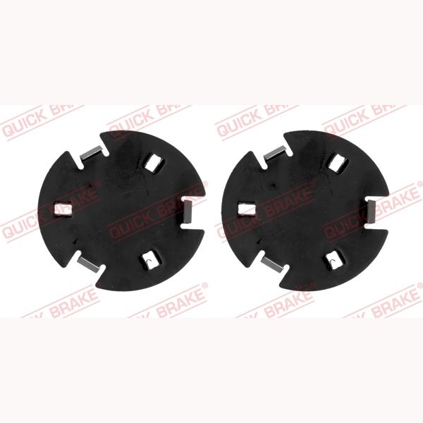 QUICK BRAKE QBW1244 Brake Pad (Back Plate) Anti-Squeal Foil