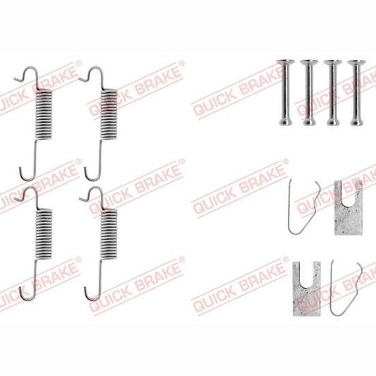 QUICK BRAKE QB105-0527 Brake Shoes Accessory Kit