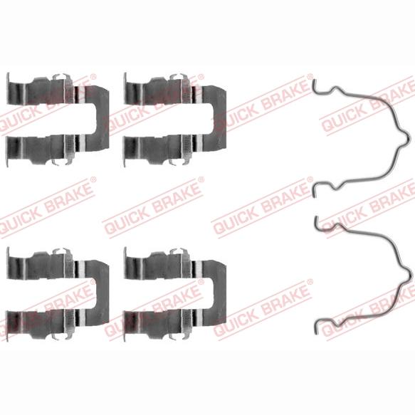 QUICK BRAKE QB109-1119 Disc Brake Pad Accessory Kit
