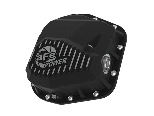 Pro Series Rear Differential Cover Black w/ Machined Fins | ML Performance Car Parts