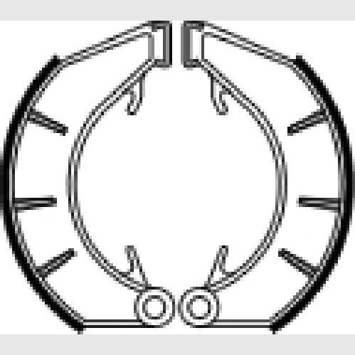 FERODO FSB923 Brake Shoe Set