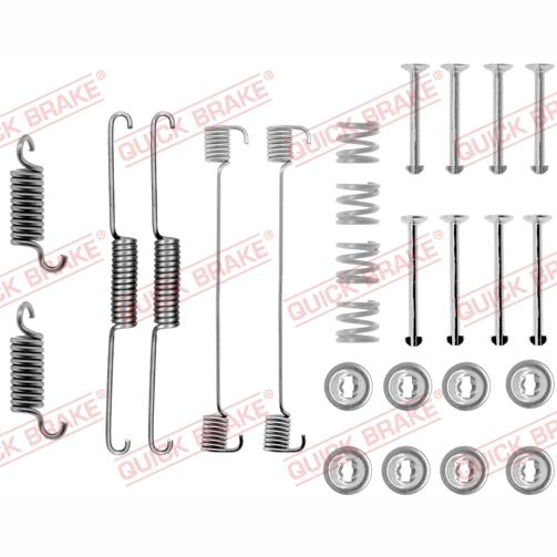 QUICK BRAKE QB105-0514 Brake Shoes Accessory Kit