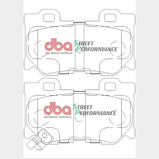 DBA DB2401SP High Performance Brake Pad Set