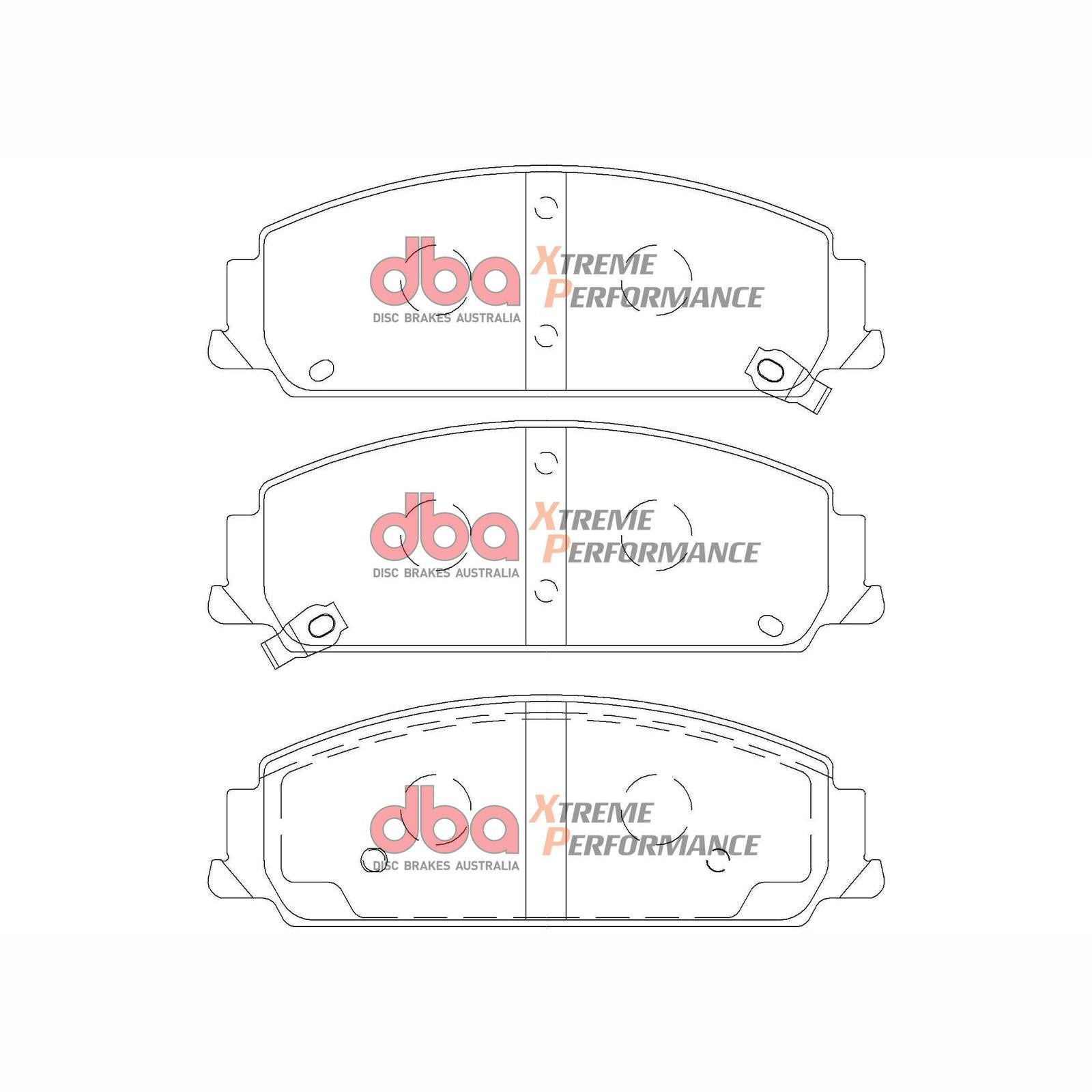 DBA DB2266XP High Performance Brake Pad Set