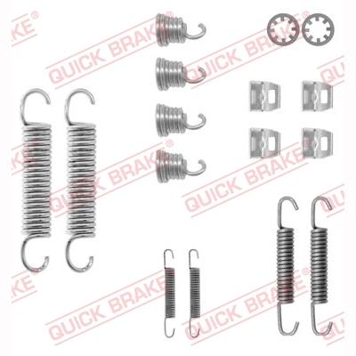 QUICK BRAKE QB105-0612 Brake Shoes Accessory Kit
