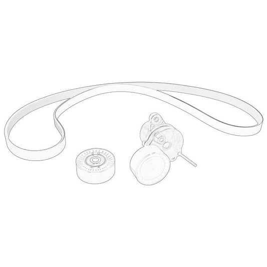 OE PEUGEOT 1679938180 V-Ribbed Belt Pulley Kit