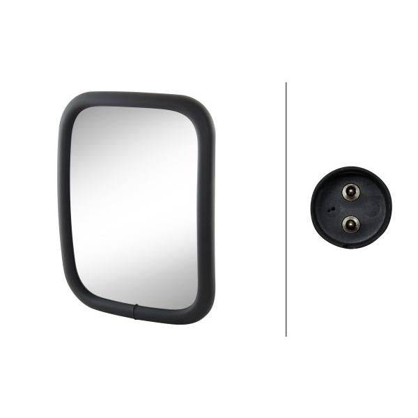HELLA 8SB501147-031 Side Mirror