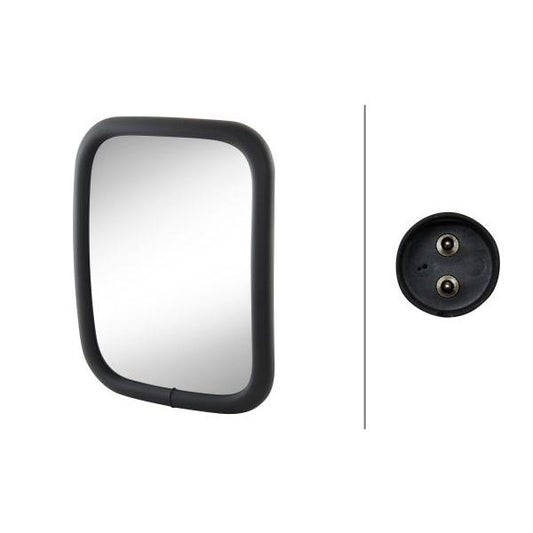 HELLA 8SB501147-031 Side Mirror