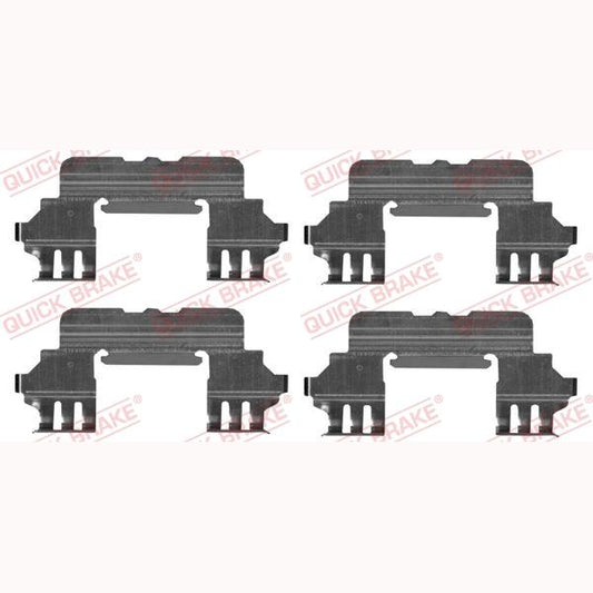 QUICK BRAKE QB109-1860 Disc Brake Pad Accessory Kit