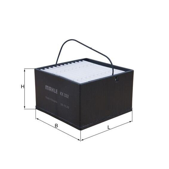 MAHLE KX332 Fuel Filter