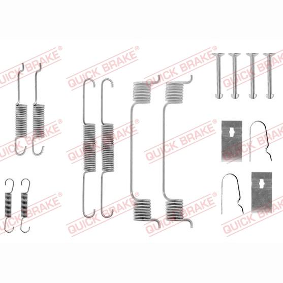 BOSCH 1987475098 Brake Shoes Accessory Kit