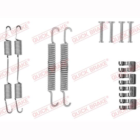 QUICK BRAKE QB105-0666 Brake Shoes Accessory Kit
