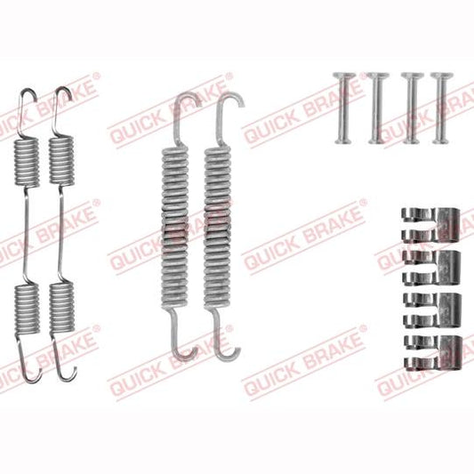 QUICK BRAKE QB105-0666 Brake Shoes Accessory Kit
