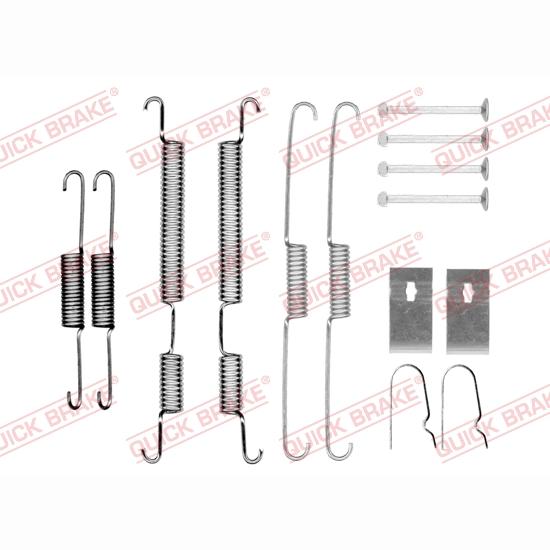QUICK BRAKE QB105-0024 Brake Shoes Accessory Kit