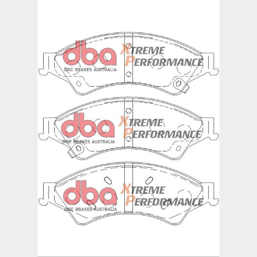 DBA DB2074XP High Performance Brake Pad Set