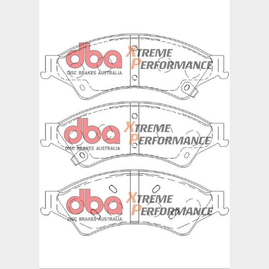 DBA DB2074XP High Performance Brake Pad Set