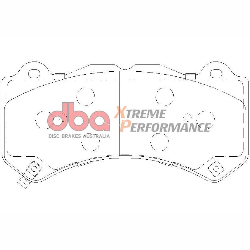 DBA DB2375XP High Performance Brake Pad Set