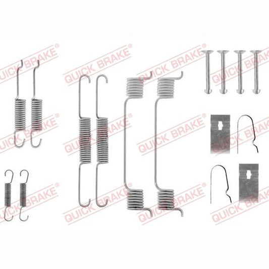 QUICK BRAKE QB105-0605 Brake Shoes Accessory Kit