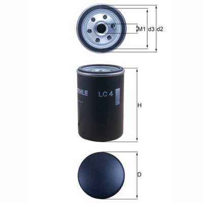 MAHLE LC4 Air Filter