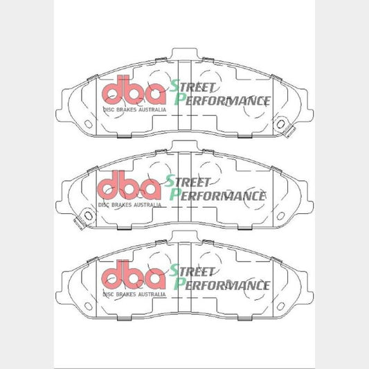 DBA DB7599SP High Performance Brake Pad Set