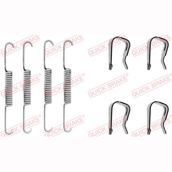 QUICK BRAKE QB105-0595 Brake Shoes Accessory Kit