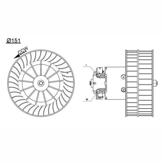 MAHLE AB193000S Air Blower