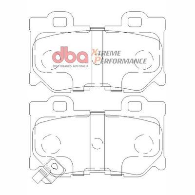 DBA DB2401XP High Performance Brake Pad Set
