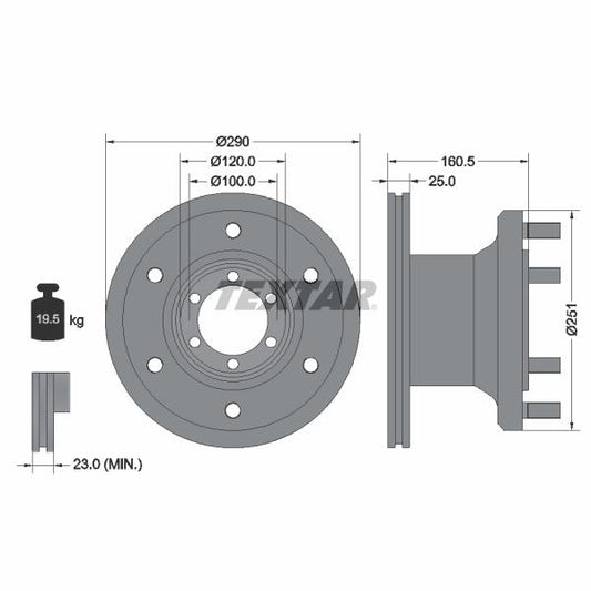 OE MERCEDES 1684230120 Brake Disc Splash Guard