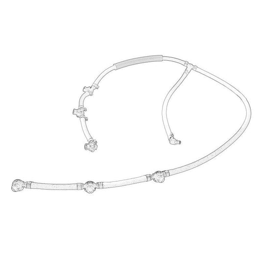 OE MERCEDES 0-56-32 Fuel Overflow Hose