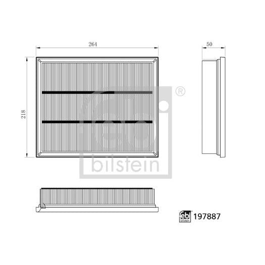 FEBI BILSTEIN FE197887 Air Filter