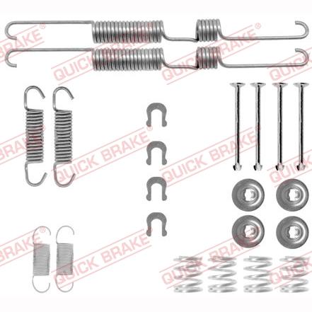 QUICK BRAKE QB105-0738 Brake Shoes Accessory Kit