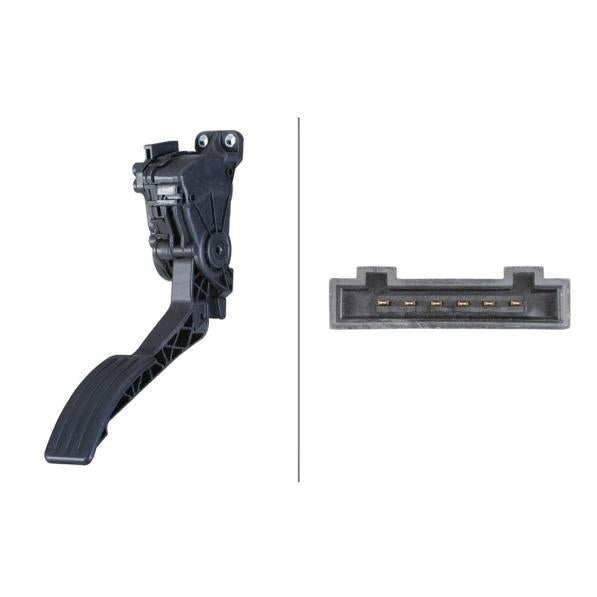 HELLA 946-191 Accelerator Pedal Position Sensor