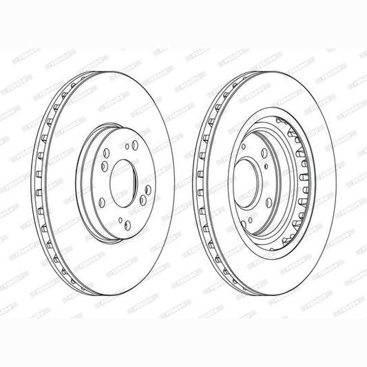 FERODO DDF1266C Brake Disc .