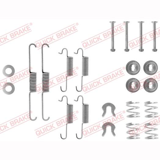 QUICK BRAKE QB105-0533 Brake Shoes Accessory Kit