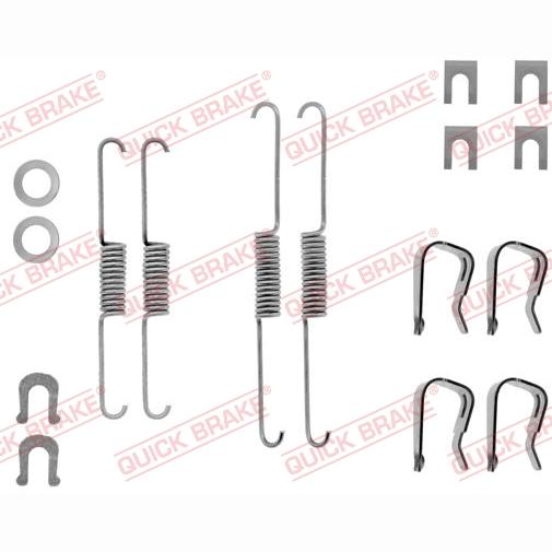 QUICK BRAKE QB105-0557 Brake Shoes Accessory Kit